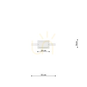 Lampa wisząca RIO 55 złota LED 3000K  - THORO small 9