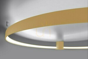 Plafon RIO 78 złoty LED 4000K  - THORO small 6