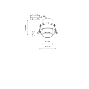 Downlight MONO SLIDE 10801 Nowodvorski small 2