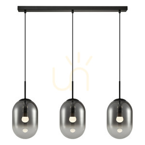 Lampa wisząca Milagro Alias Black 3 × E14 ML0321 small 5
