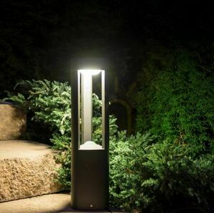 Słupek oświetleniowy SU-MA FAN GL 11201 LED ciemny popiel 30 cm small 1