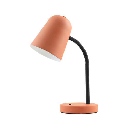 Sprawdź Lampka biurkowa Italux Prato pomarańczowa E27 TB-37643-OG
