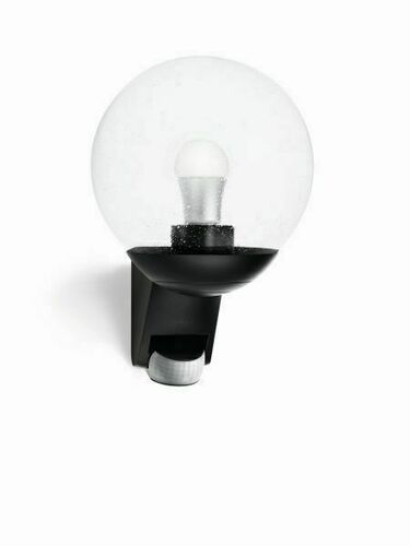 Sprawdź Zewnętrzna lampa ścienna z czujnikiem Steinel L 585 S czarna E27 60 W