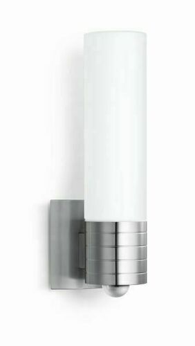 Sprawdź Zewnętrzna lampa ścienna z czujnikiem STEINEL L 260 S LED 9,87 W srebrna