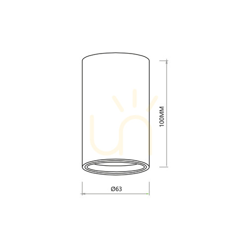 Sprawdź Genesis Spot Gold 1x Gu10 10cm