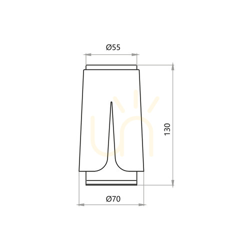 Sprawdź Flower Black Gold Downlight 1x Gu10