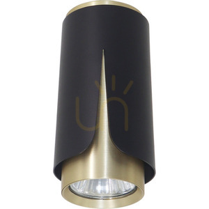 Flower Black Gold Downlight 1x Gu10 small 5