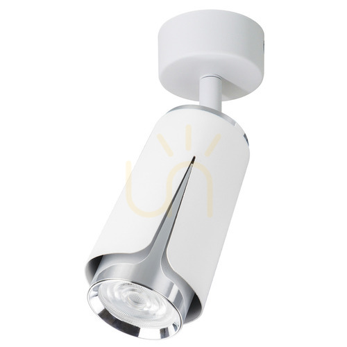 Sprawdź Flower White Chrome Spot 1x Gu10