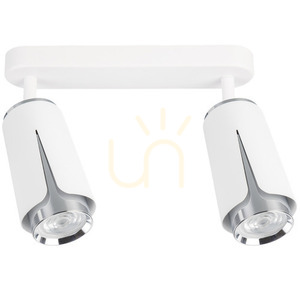 Flower White Chrome Spot 2x Gu10 5 Flower White Chrome Spot 2x Gu10 small 5