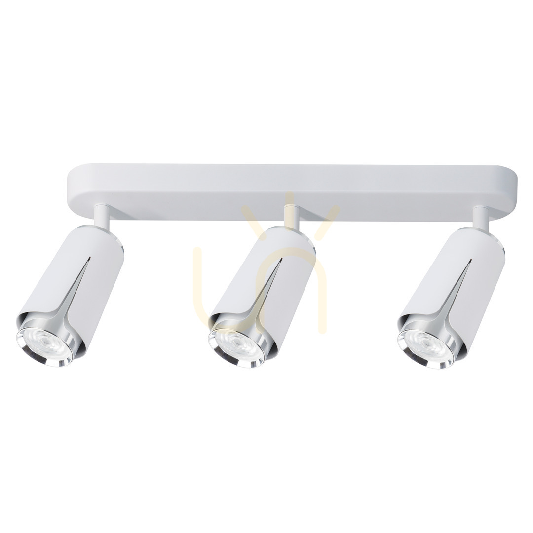 Sprawdź Flower White Chrome Spot 3x Gu10 Flower White Chrome Spot 3x Gu10
