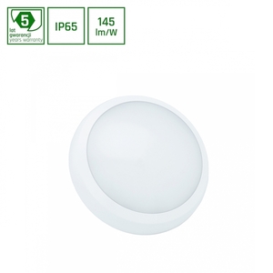 Nymphea City Pro 2 24/30 W Cct 230 V 120st Ip65 Ik08 Fi320x80mm Biały Okrągła  5 Lat Gw. small 0