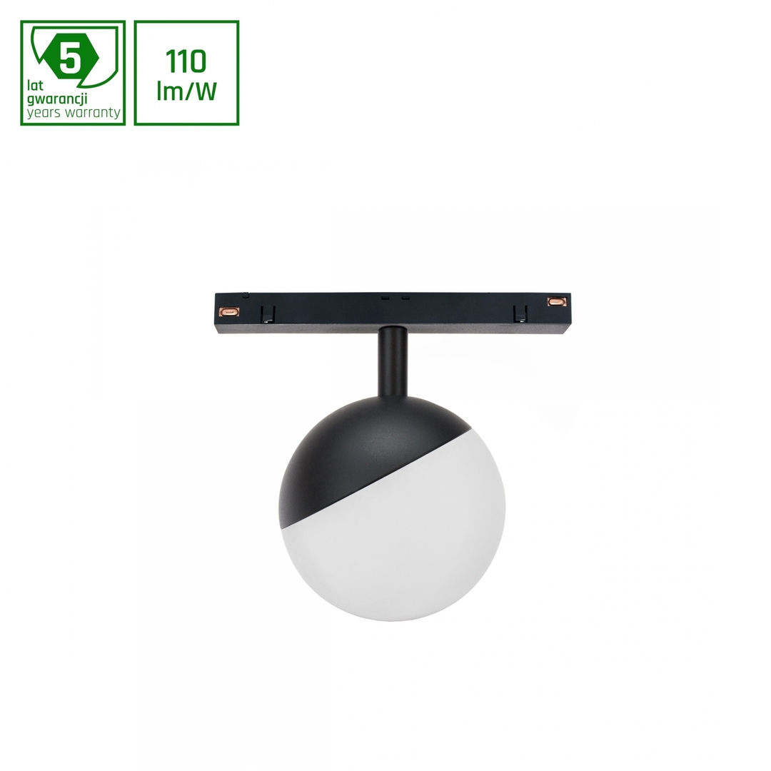 Sprawdź System Shift Globe Oprawa Kula Na Szynoprzewód 100x148mm 5 W 165st Czarna 5 Lat Gw. 2 Obwody System Shift Globe Oprawa Kula Na Szynoprzewód 100x148mm 5 W 165st Czarna 5 Lat Gw. 2 Obwody