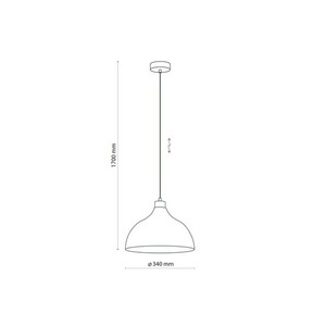 Cap Black Lampa Wisząca 1 Pł small 2