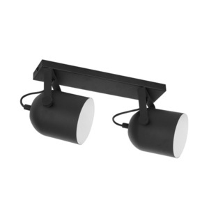 Spectra Black Lampa Sufitowa 2 Pł small 1