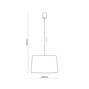 Maja Black Lampa Wisząca 1 Pł small 5