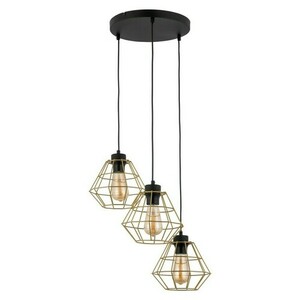 Diamond Gold Lampa Wisząca 3 Pł small 1