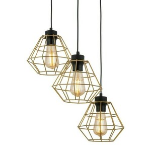 Diamond Gold Lampa Wisząca 3 Pł small 5