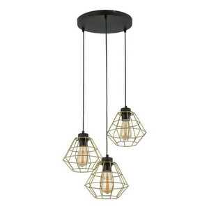 Diamond Gold Lampa Wisząca 3 Pł small 0