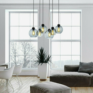 Cubus Lampa Wisząca 6 Pł Graphite small 1