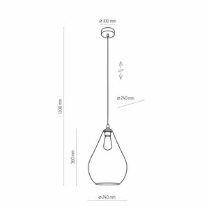 Fuente Lampa Wisząca 1 Pł small 4