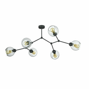 Fairy Lampa Sufitowa 6 Pł Czarna small 0