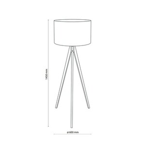 Treviso White Lampa Podłogowa 1 Pł Fsc 100%, Sa-Coc-006060 small 2