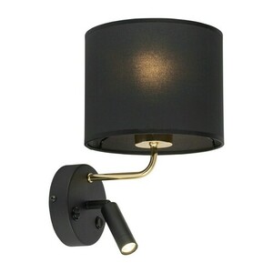 Richi Black/Gold Kinkiet 1Xe27+1Xg9 small 3