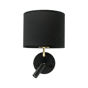 Richi Black/Gold Kinkiet 1Xe27+1Xg9 small 7