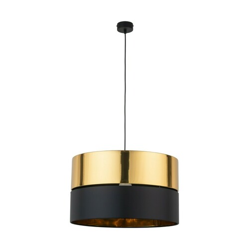 Sprawdź Hilton Black/Gold Lampa Wisząca 1 Pł