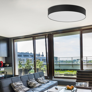 Rondo Beżowe Lampa Sufitowa 4 Pł 450 small 1