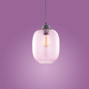 Elio Lampa Wisząca 1 Pł Różowa small 2