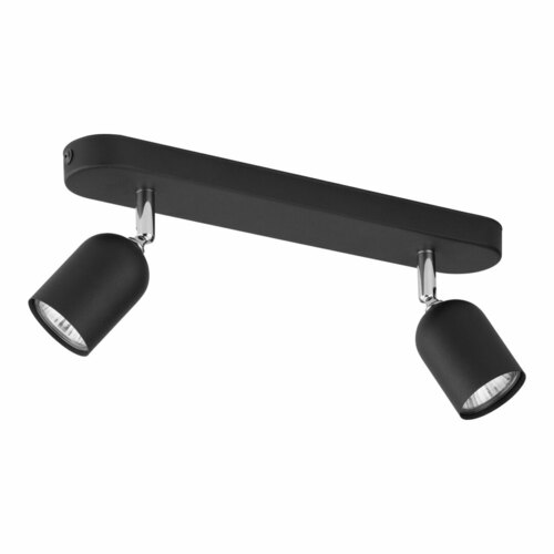 Sprawdź Top Lampa Sufitowa 2 Pł Czarny/Chrom