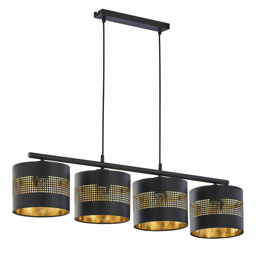 Sprawdź Tago Black Lampa Wisząca 4 Pł
