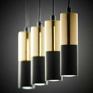 Elit Black Lampa Wisząca 4 Pł small 2