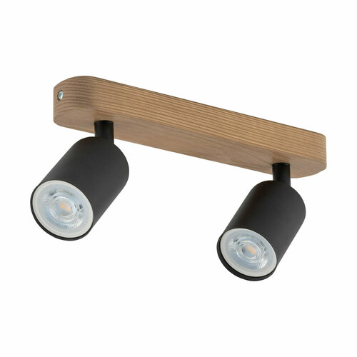 Sprawdź Top Wood Black Lampa Sufitowa 2 Pł