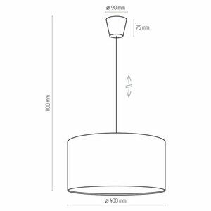 Rondo Kids Pink Lampa Wisząca 1 Pł small 2