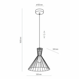 Sahara Lampa Wisząca 1 Pł 300 small 2