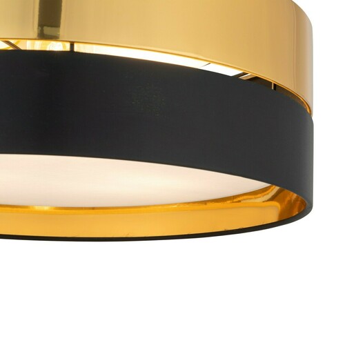 Sprawdź Hilton Black/Gold Lampa Sufitowa 4 Pł 450