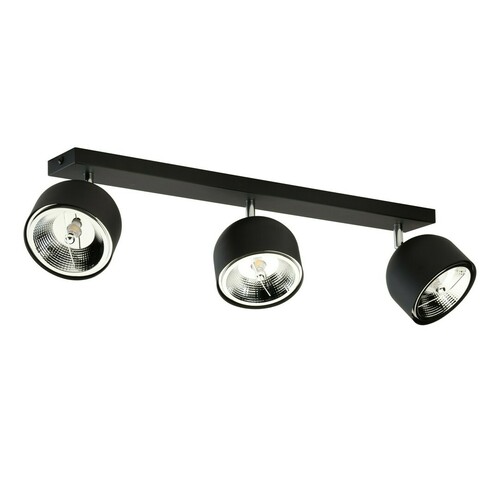 Sprawdź Altea Black Lampa Sufitowa 3 Pł + Żarówki
