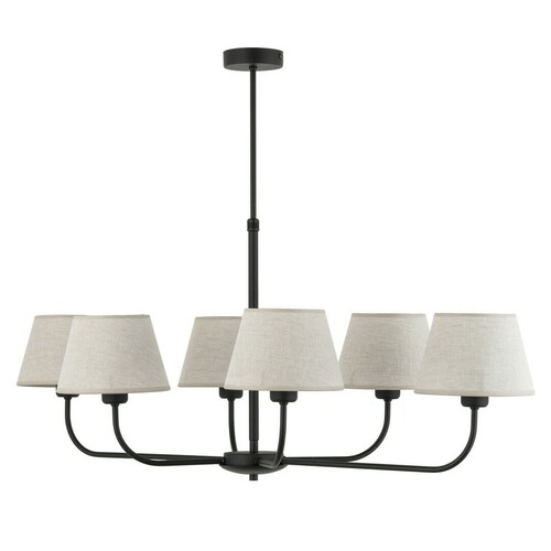 Sprawdź Chicago Linen Lampa Sufitowa 6 Pł