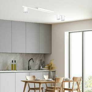 Logan White Lampa Sufitowa 3 Pł small 1