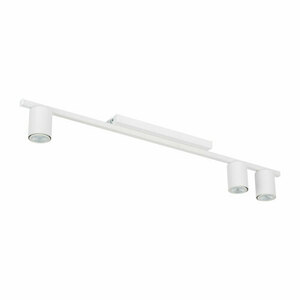 Logan White Lampa Sufitowa 3 Pł small 0
