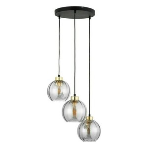Devi Transparent Lampa Wisząca 3 Pł Koło small 2