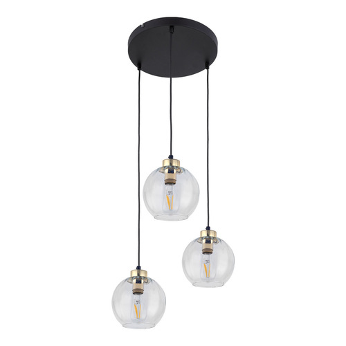 Sprawdź Devi Transparent Lampa Wisząca 3 Pł Koło