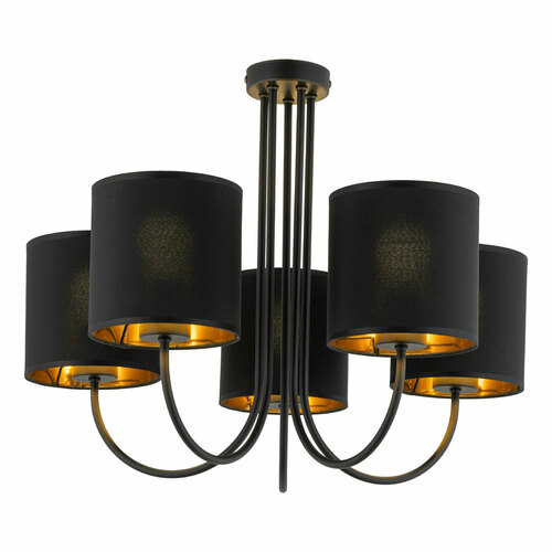 Sprawdź Torens Black Lampa Sufitowa 5 Pł