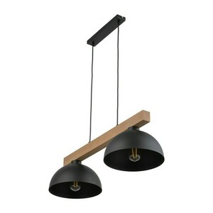 Oslo Black Lampa Wisząca 2 Pł small 3