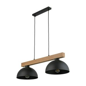 Oslo Black Lampa Wisząca 2 Pł small 0