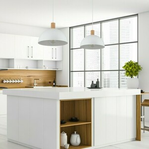 Oslo White Lampa Wisząca 1 Pł small 1