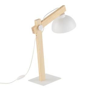 Oslo White Lampka Nocna small 5