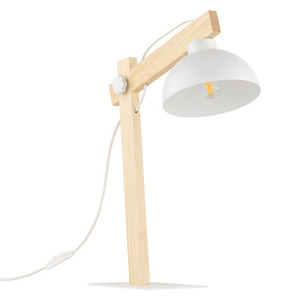 Oslo White Lampka Nocna small 7